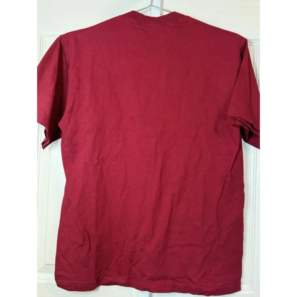 San Francisco 49ers Reebok Shirt Red Logo Youth Size 10-12 NWT - Picture 3 of 4